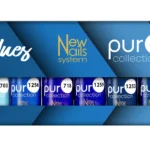 New Nails System Puro Collection Smalti Gel Blues Set 6 Colori
