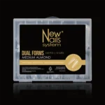 New Nails System Dual Forms Medium Almond (Mandorla) 120pz