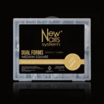 New Nails System Dual Forms Medium Square (Squadrata) 120pz