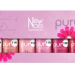 New Nails System Puro Collection Smalti Gel Scent Of Roses Set 6 Colori
