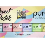 New Nails System Puro Collection Smalti Gel Sweet Pastels Set 6 Colori
