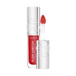 L'oreal Plump Ambition Lip Oil Con Acido Ialuronico Rouge In Love