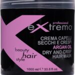 Extremo Maschera Capelli Secchi E Crespi Argan Oil 1000 ML